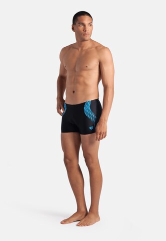 ARENA Swim Trunks 'OPENINGS' in Black