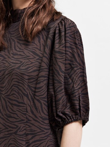 Robe SELECTED en marron