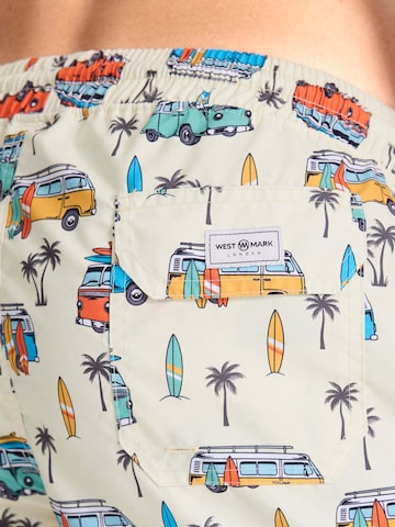 WESTMARK LONDON Badeshorts i blandingsfarvet