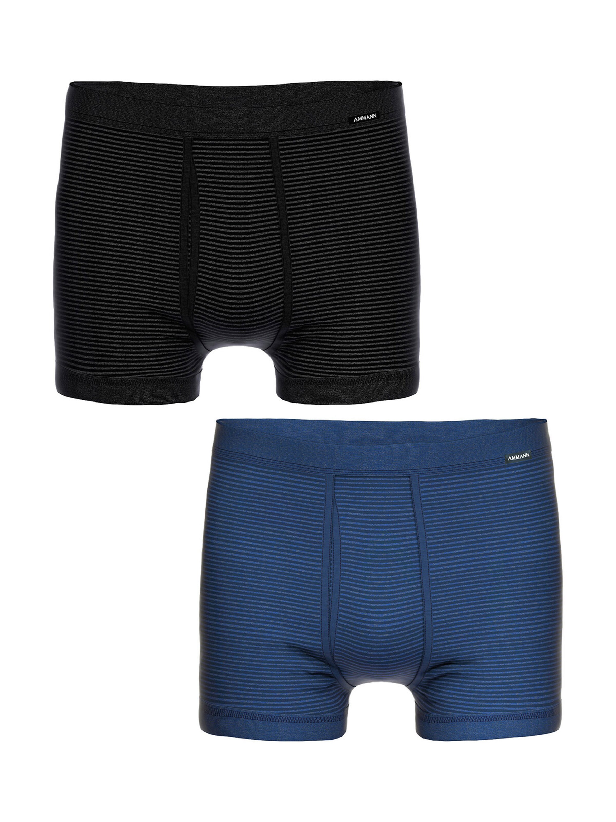 Ammann Boxershorts ' 170 Jeans ' in Blauw: voorkant