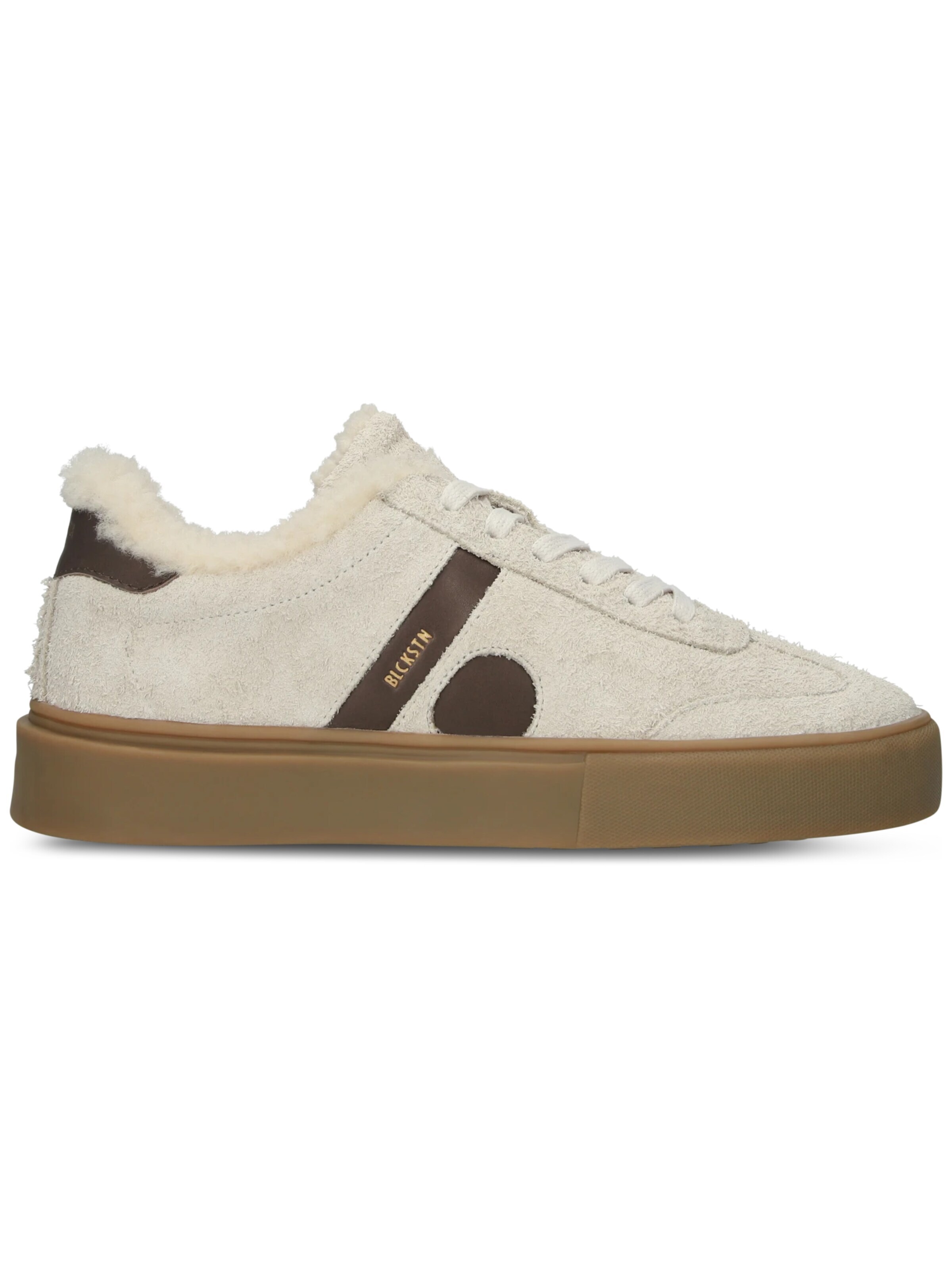 BLACKSTONE Platform trainers 'Quartz Auden' in Beige: front