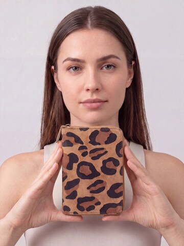 MILLYMILK® Wallet 'SAVANA MEDIUM' in Brown