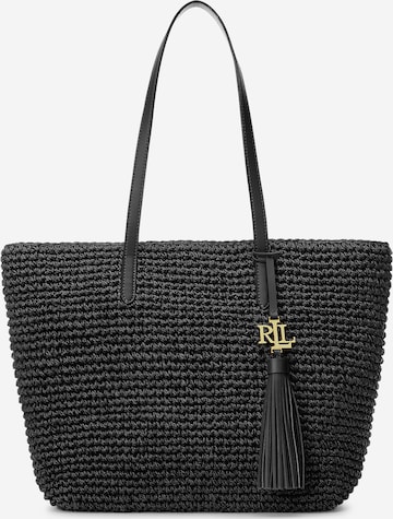 Sac bandoulière 'Whitney' Lauren Ralph Lauren en noir : devant