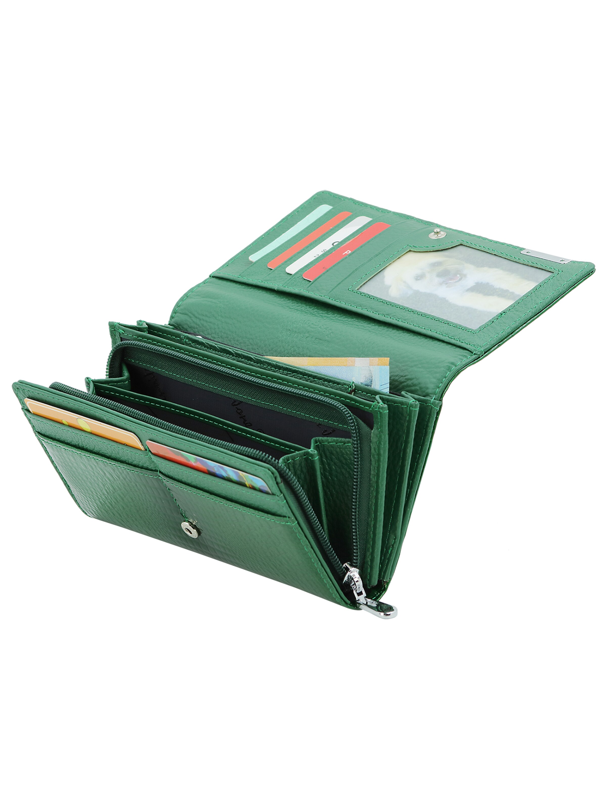 Jennifer Jones Wallet in Green