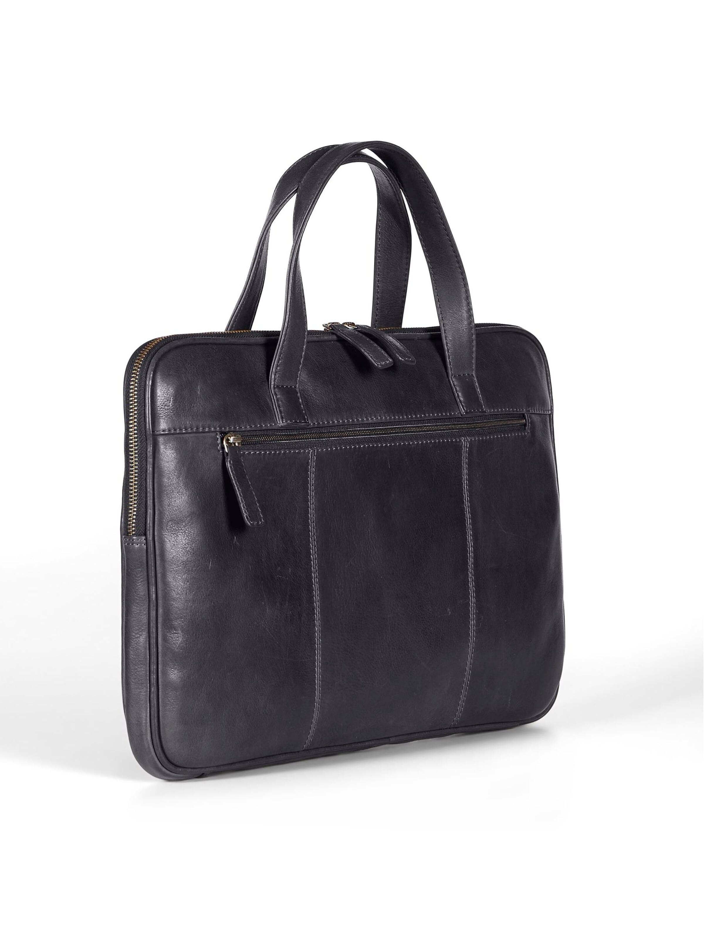 Howard London - Bolsa para portátil 'Laptop Bag Oscar Black' en negro