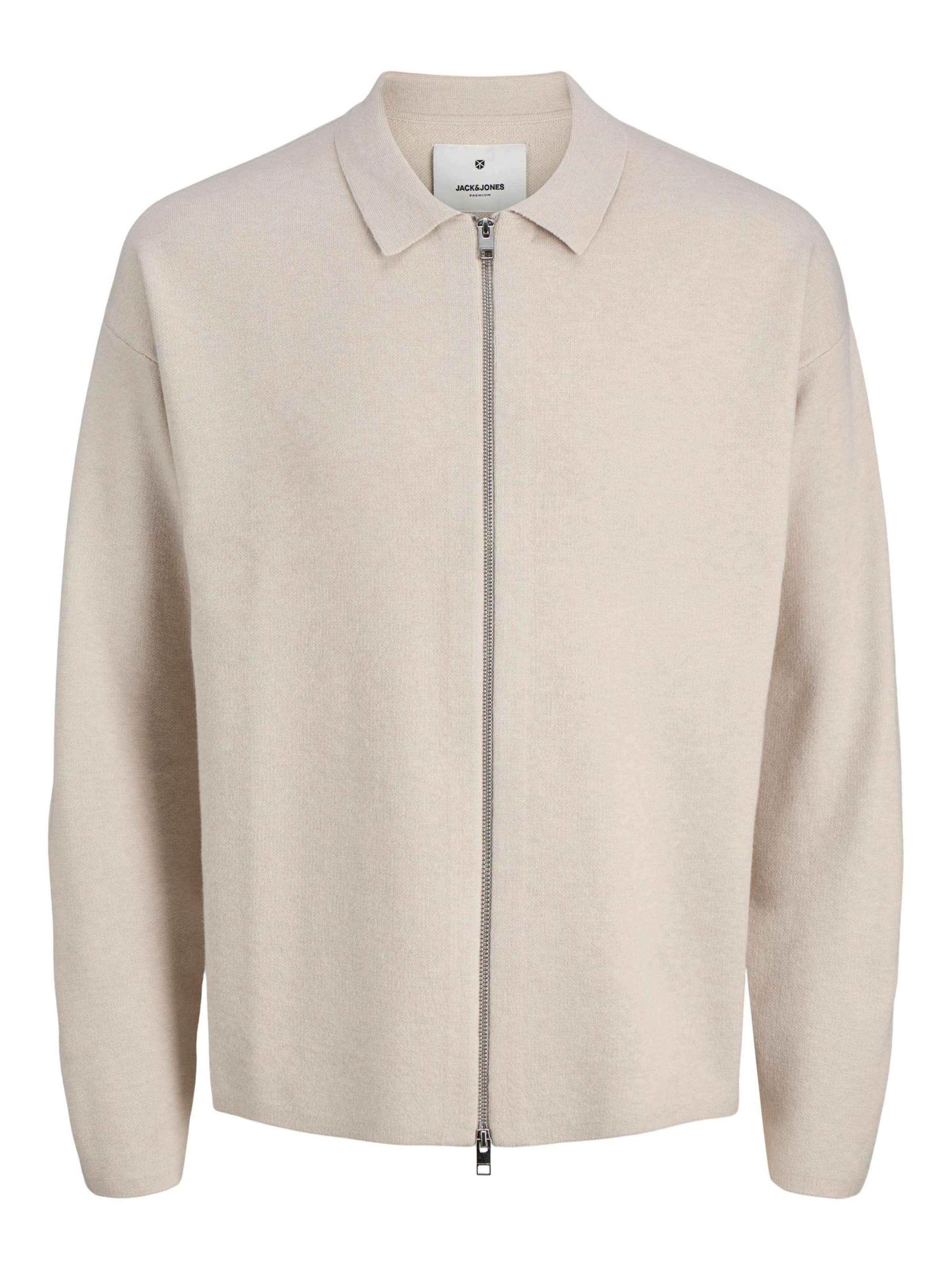JACK & JONES Cardigan i beige: forside