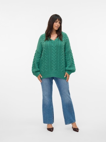 Vero Moda Curve Sweater in Green