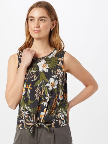 ONLY Top in Schwarz: Vorderseite