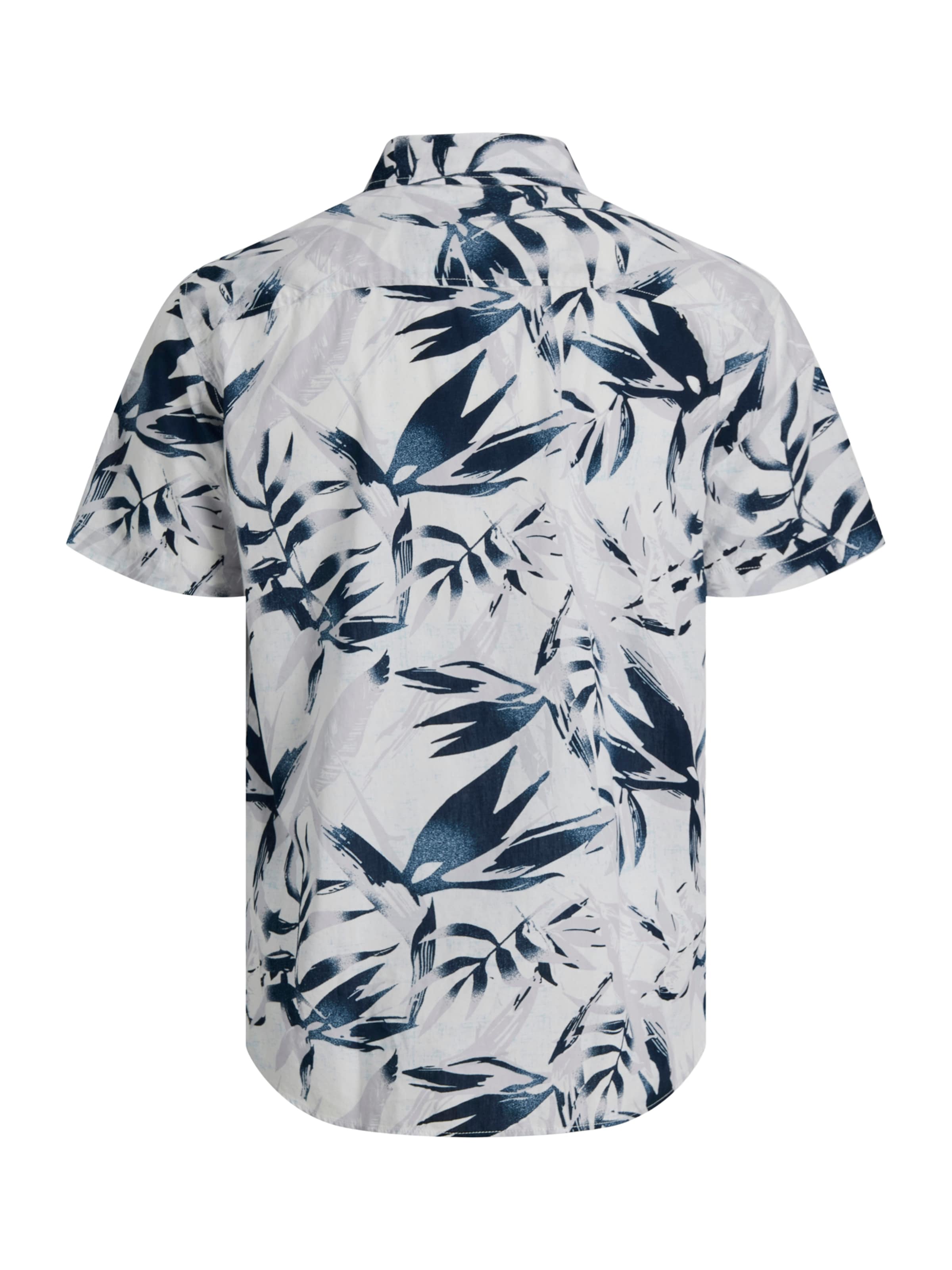 Jack & Jones Plus Regular fit Srajca 'JJHONOLULU' | bela barva