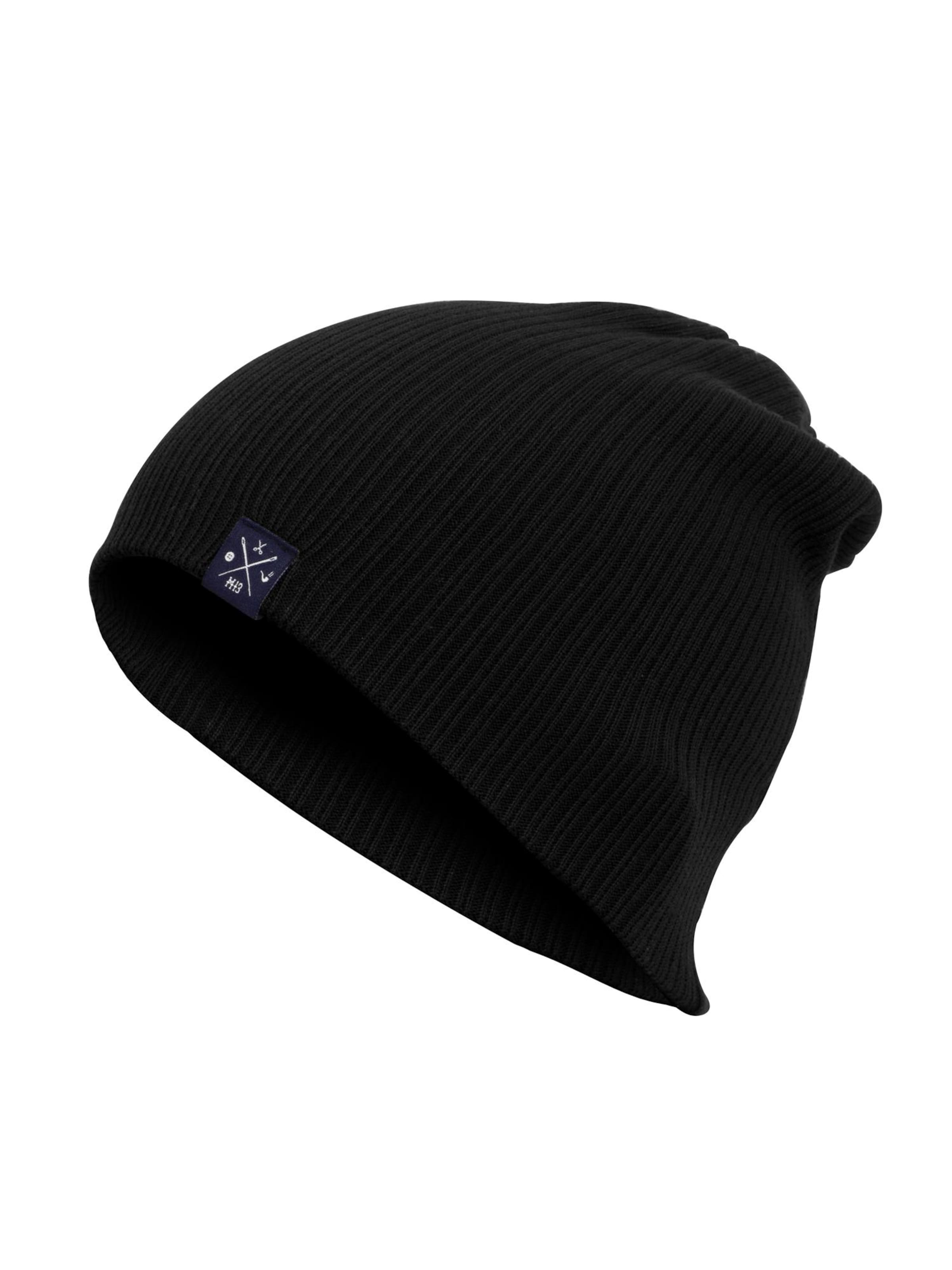 Manufaktur13 Beanie 'Double Sided' in Black