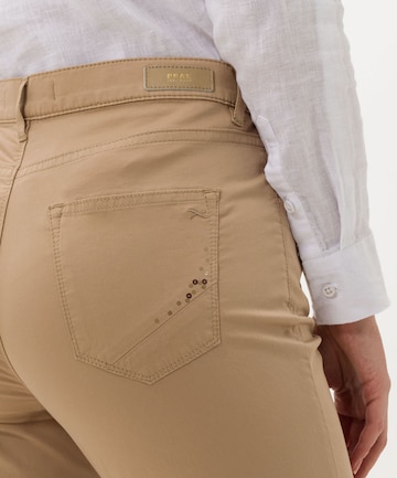 BRAX Regular Pants 'Carola' in Brown