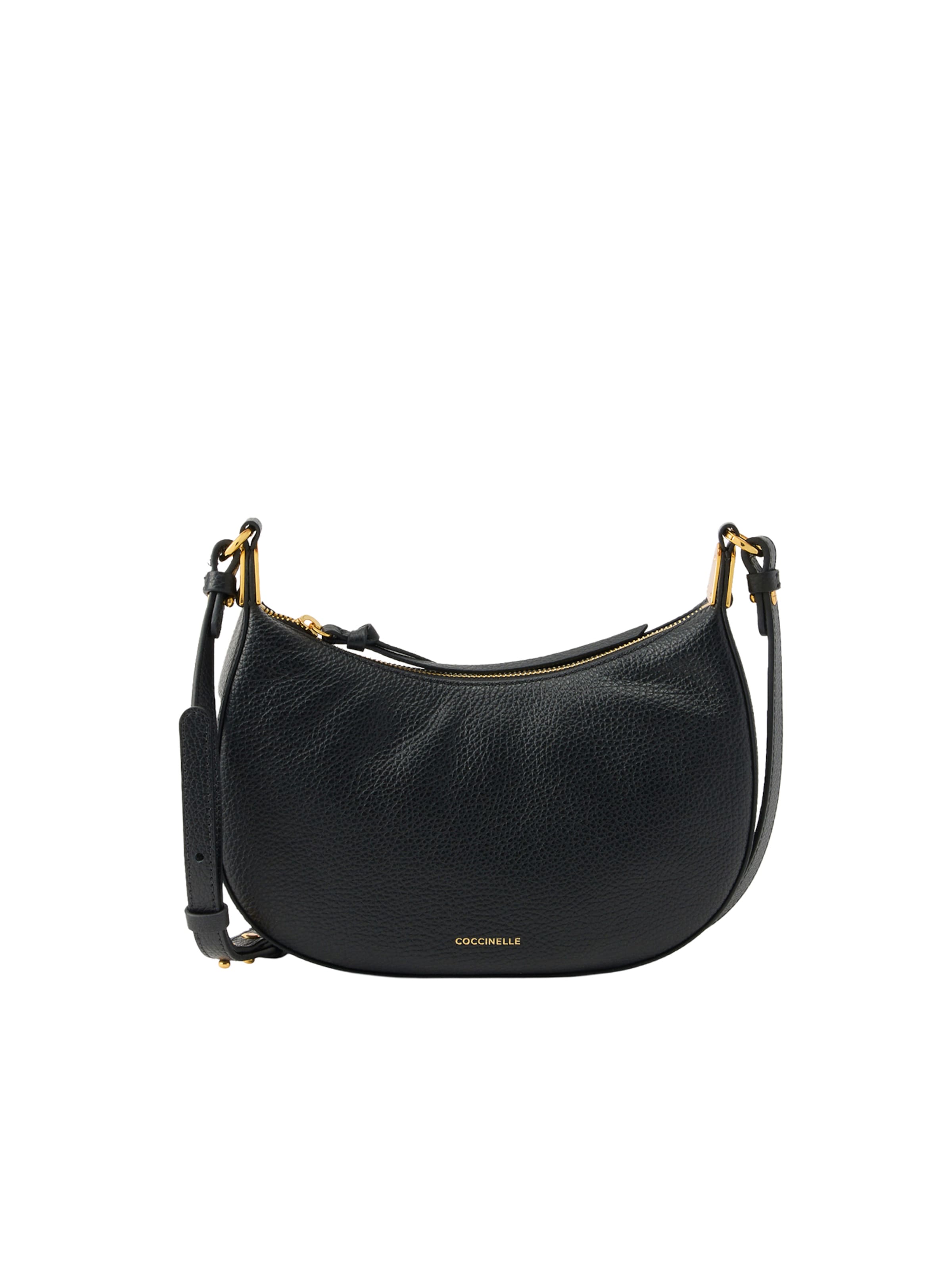 Coccinelle Axelremsväska 'FUJIKO' i svart: framsida