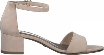 TAMARIS Sandalen met riem in Beige