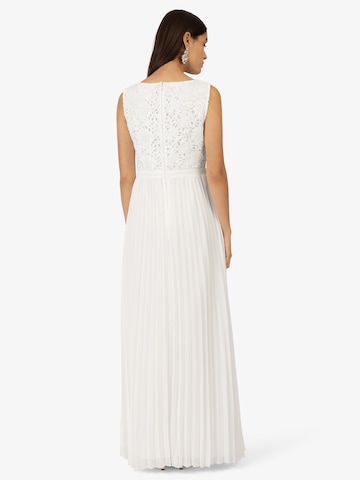 Robe de soirée Kraimod en blanc