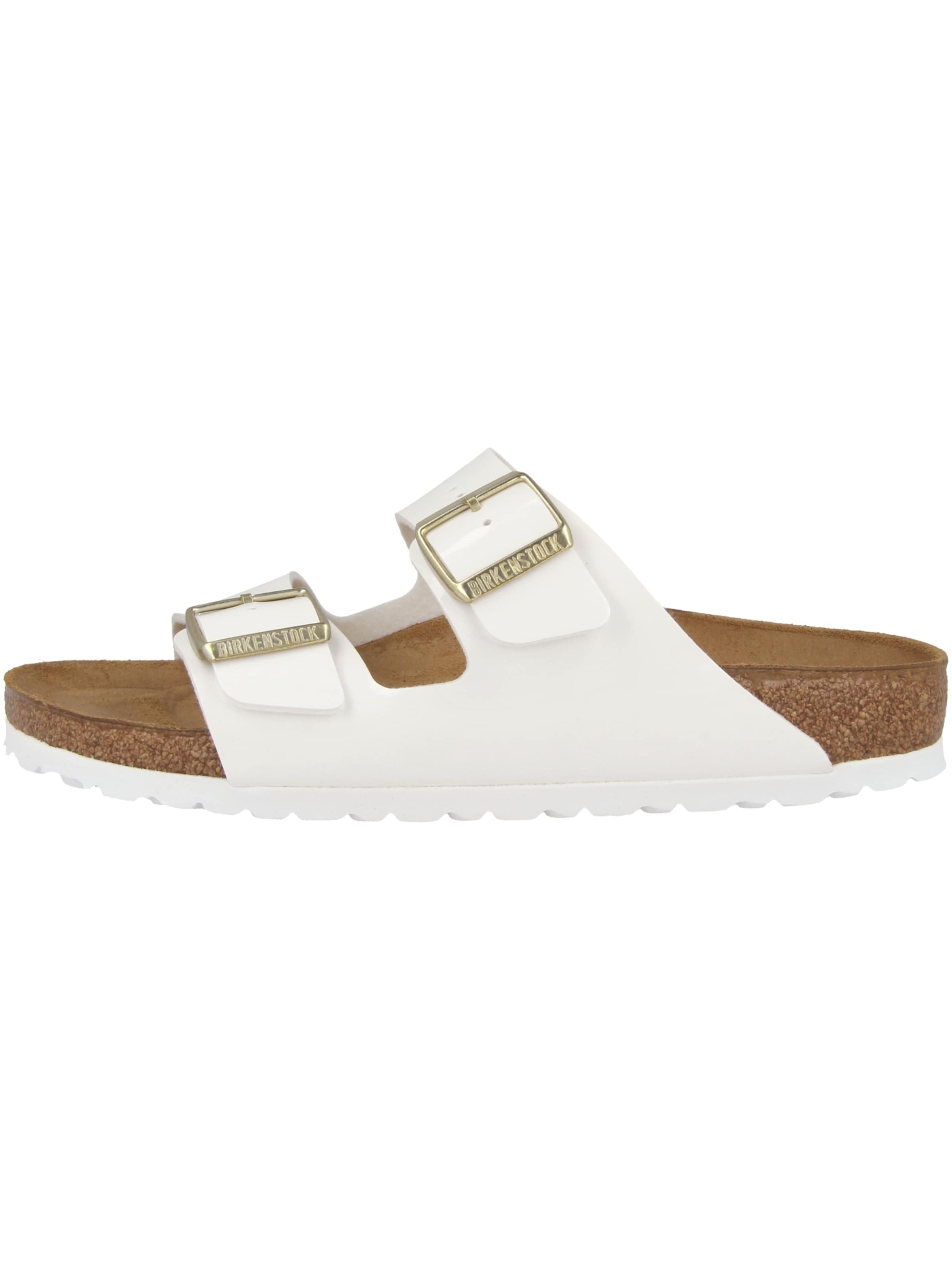 BIRKENSTOCK - Sapato aberto 'Arizona' em branco