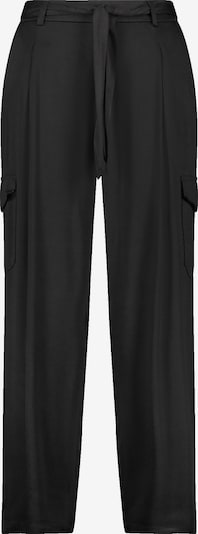 SAMOON Pleat-Front Pants in Black, Item view
