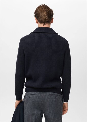 MANGO MAN Sweater 'Parkyd' in Blue