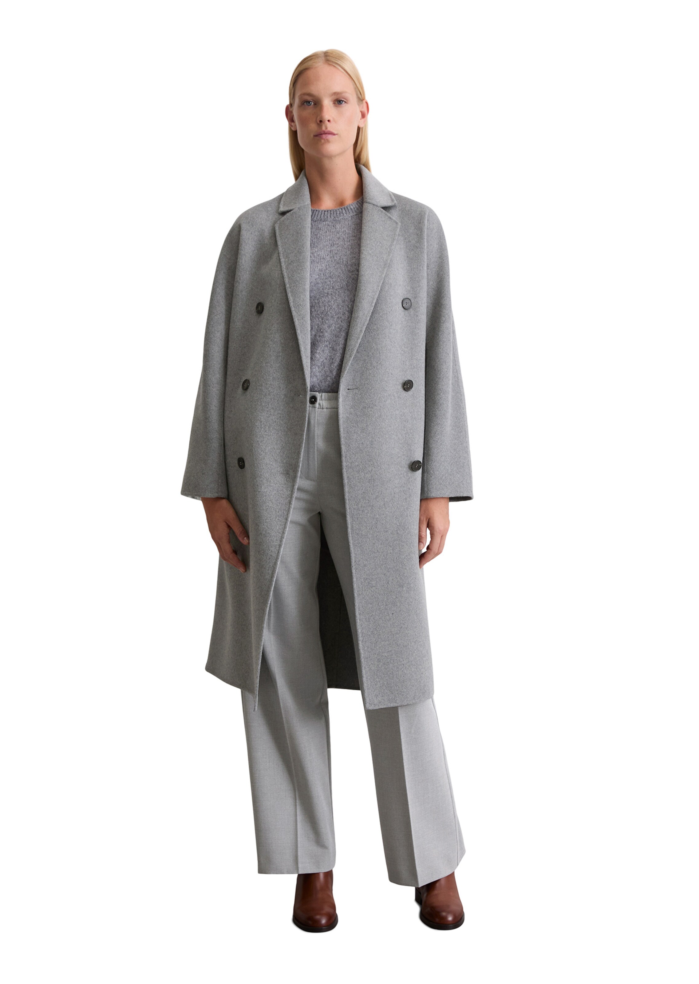 Marc O'Polo Tussenmantel in Grijs