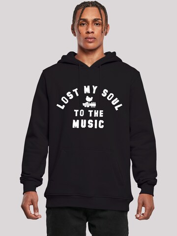 Sweat-shirt 'Woodstock' F4NT4STIC en noir : devant