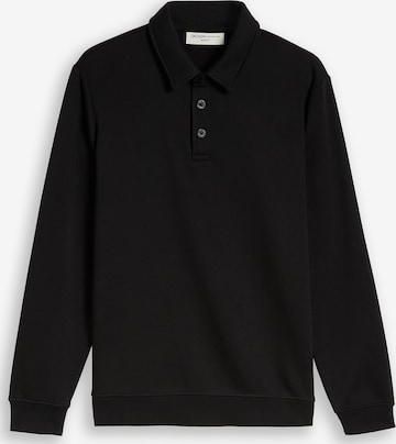 TOM TAILOR DENIM Sweatshirt in Schwarz: Vorderseite