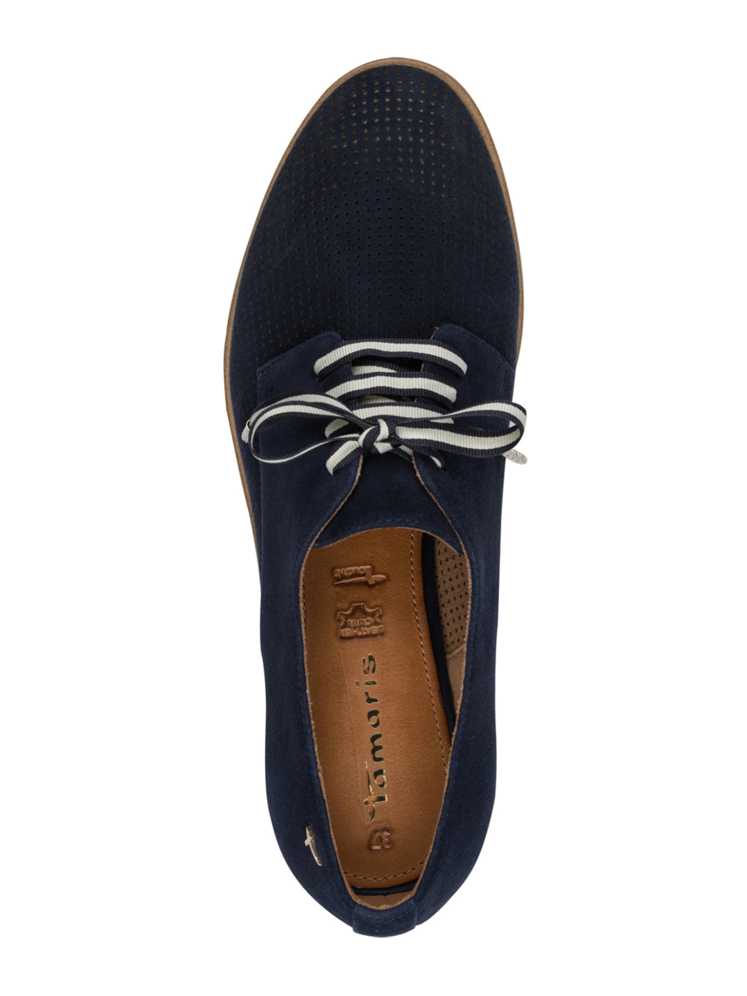 Chaussure à lacets Tamaris en bleu