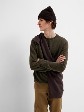 Pullover 'SLHROSS' di SELECTED HOMME in verde