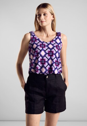 STREET ONE Top in Lila: Vorderseite