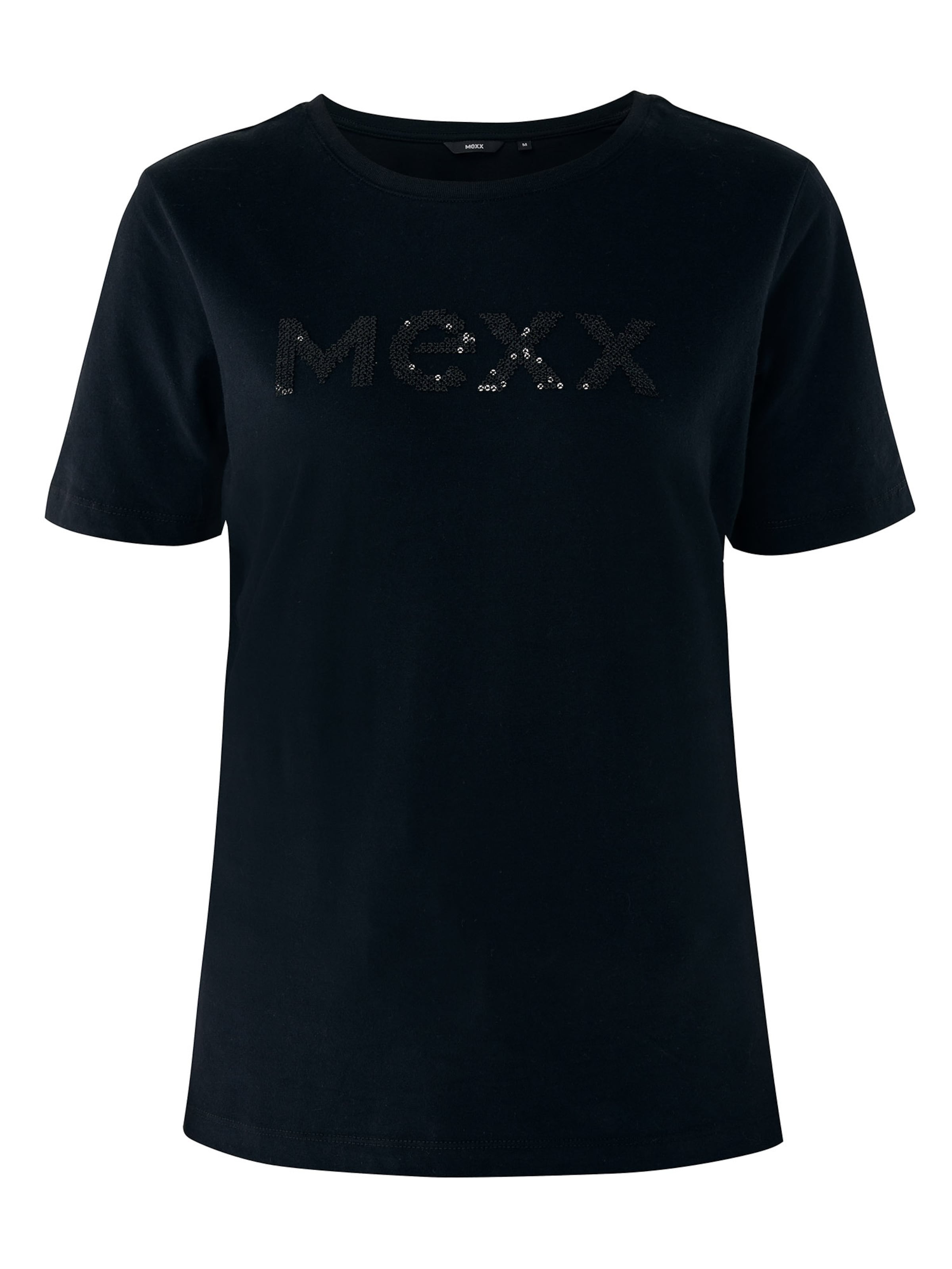 Tricou 'Clover' de la MEXX pe negru: față