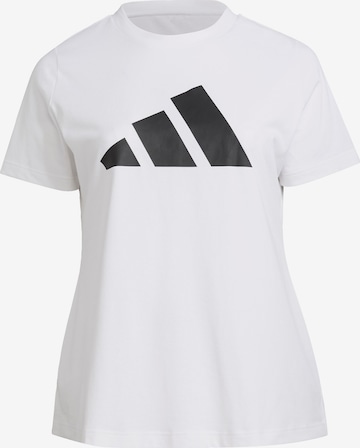 ADIDAS PERFORMANCE Performance Shirt 'Future Icons' in White: front