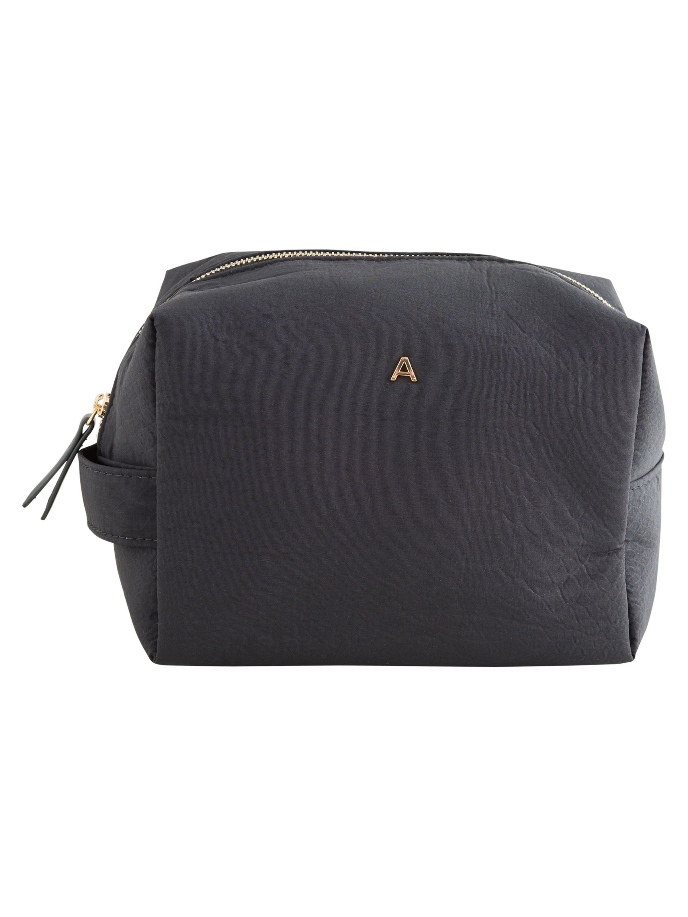 juoda Next Tualeto reikmenų / kosmetikos krepšys: priekis