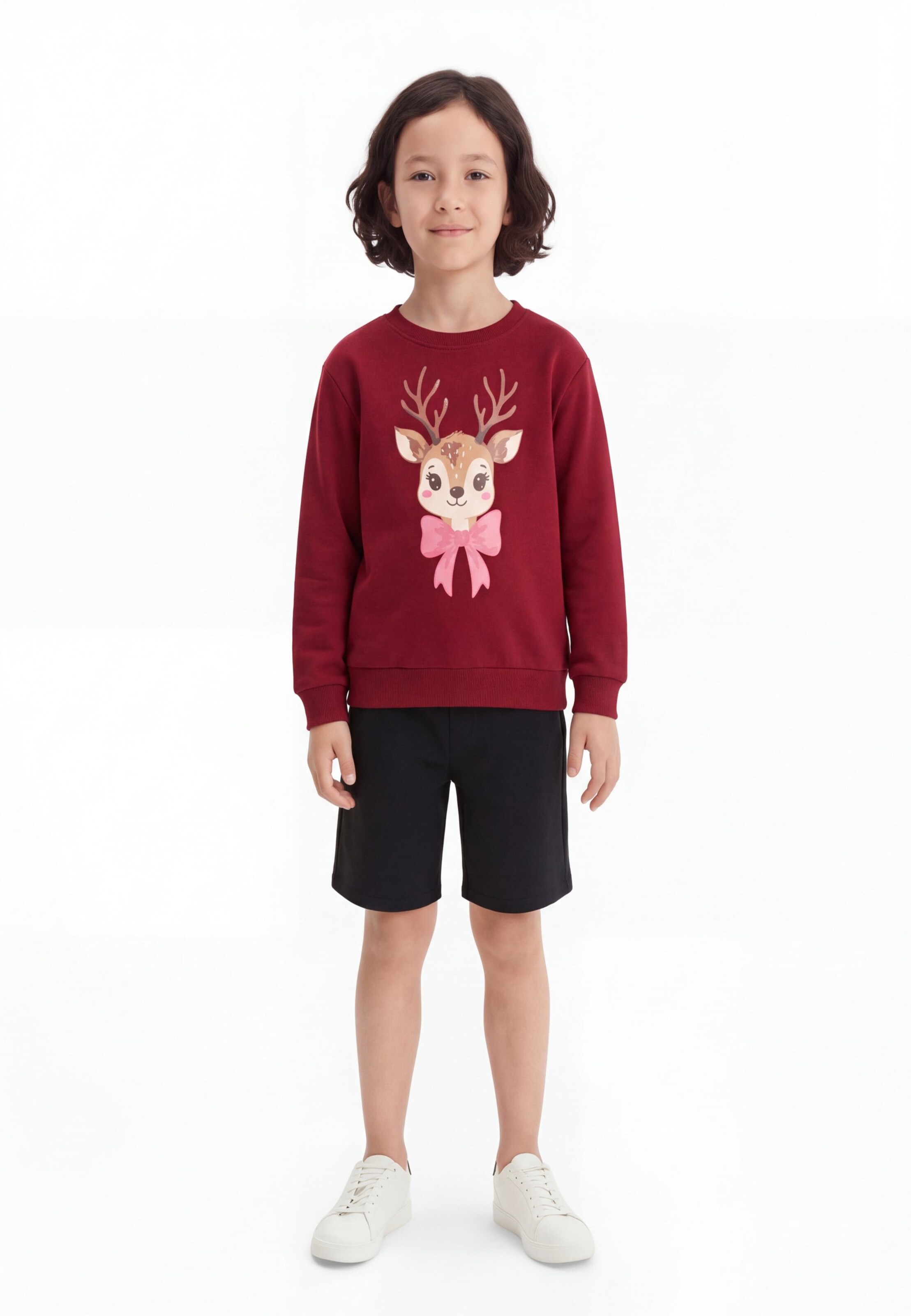 NAME IT Bluzka sportowa 'NMFVERTRUD' w kolorze czerwony: przód