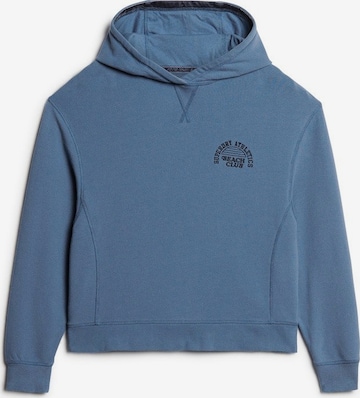 Superdry Sweatshirt in Blue: front