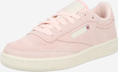 Sportbačiai be auliuko 'Club C 85' iš Reebok, spalva – kremo / rožinė, Prekių apžvalga