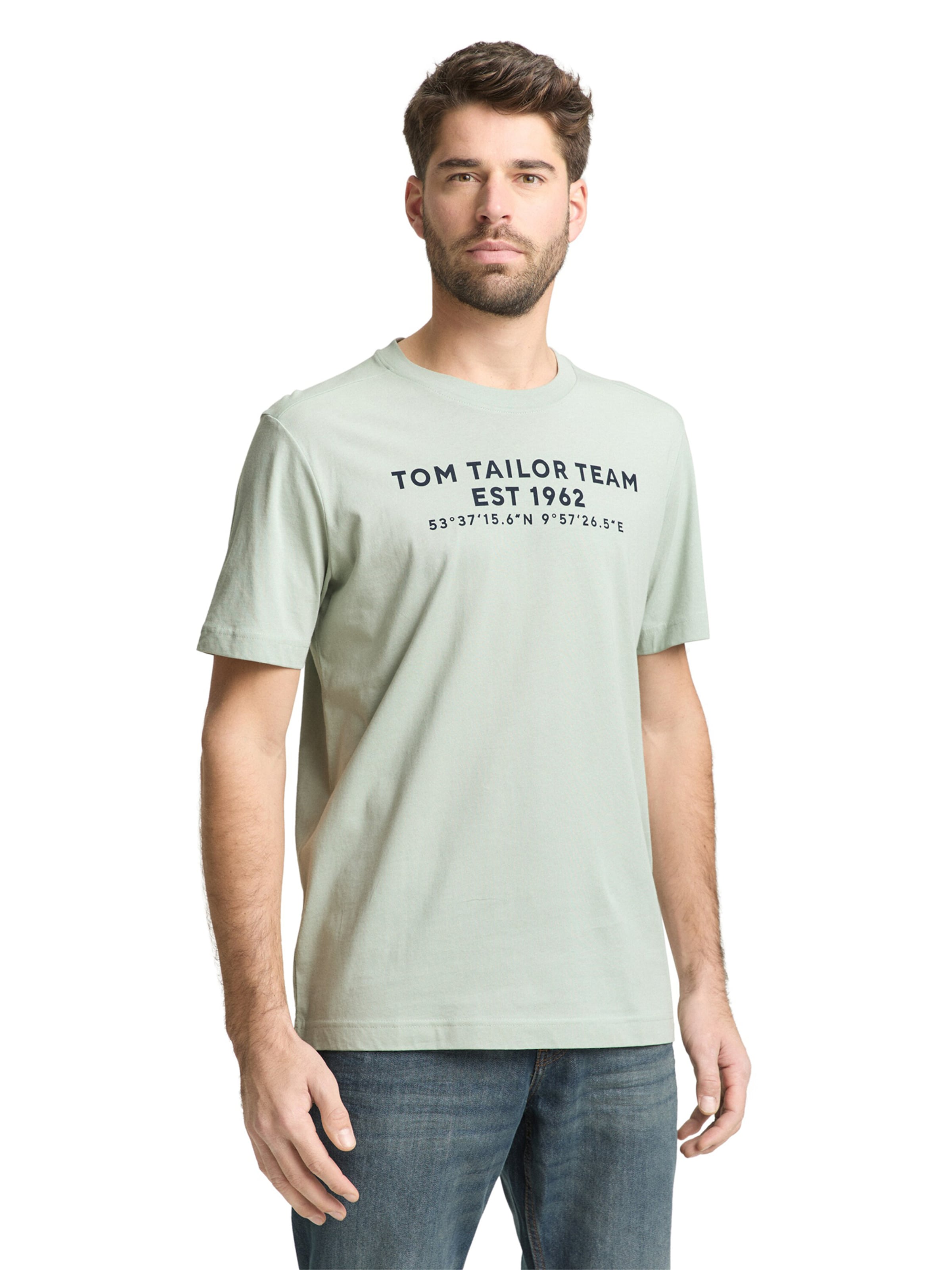 TOM TAILOR Tričko - Sivá: predná strana