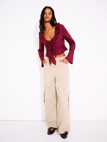 Bershka Halenka – červená