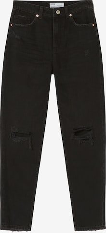 Bershka Jeans in Black: front