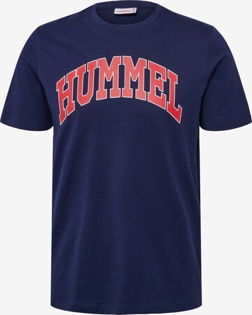 Hummel Tričko 'BILL' – modrá: přední strana
