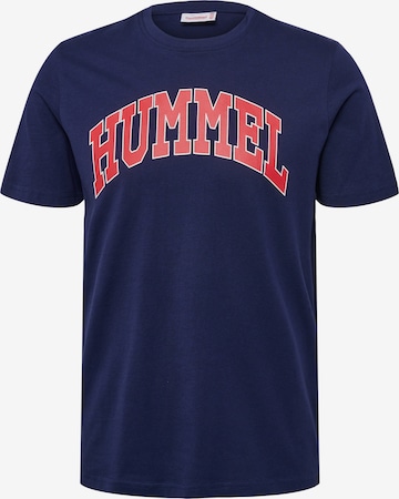 Hummel Shirt 'BILL' in Blauw: voorkant