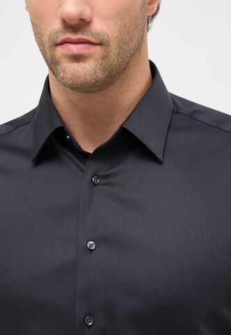 ETERNA Regular fit Zakelijk overhemd in Zwart