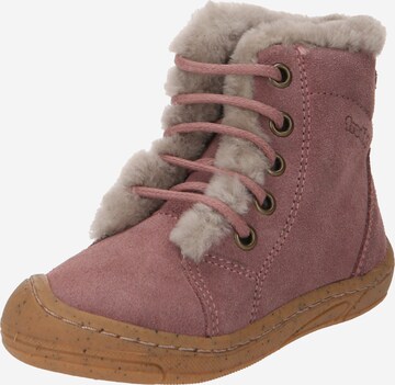 Bottes 'MINNI' Froddo en rose : devant