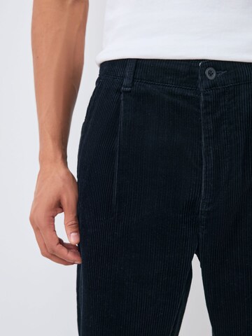 Next Слим Брюки со складками в Синий