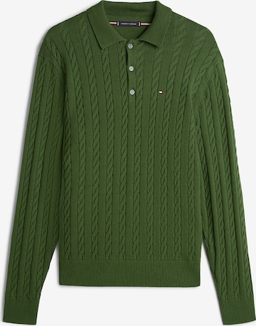 TOMMY HILFIGER Sweater in Green: front