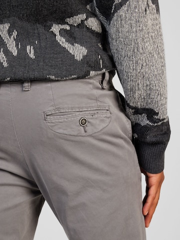 JACK & JONES Slim fit Chino Pants 'MARCO FRED' in Grey