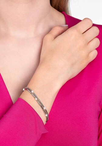 LEONARDO Bracelet in Silver: front