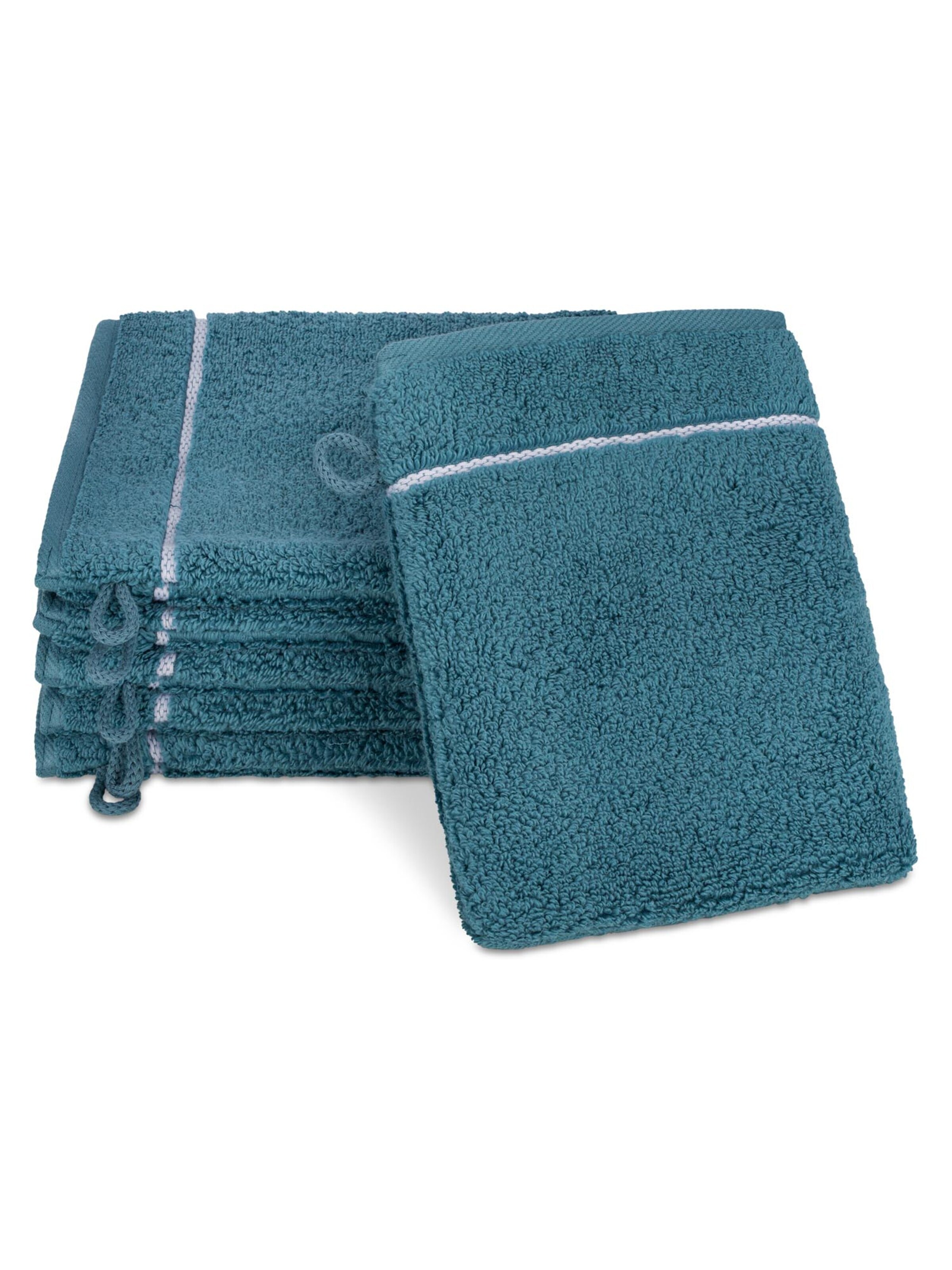 ROSS Towel 'Sensual Skin Karo' in Blue: front