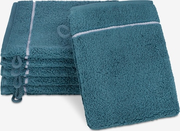 ROSS Towel 'Sensual Skin Karo' in Blue: front
