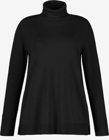 Ulla Popken Pullover in Schwarz: predná strana