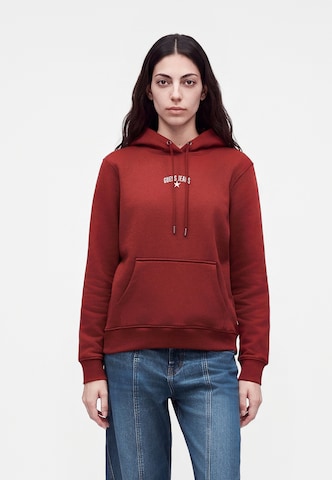GUESS JEANS Sweatshirt i rød: forside