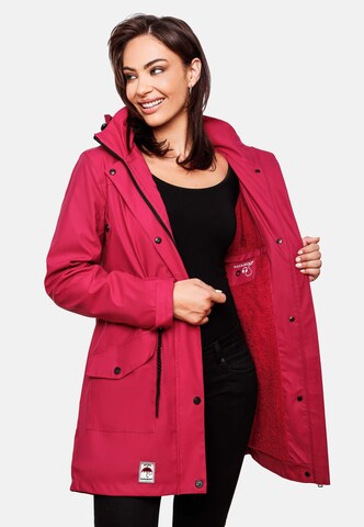 NAVAHOO Between-seasons coat 'Deike' in Red