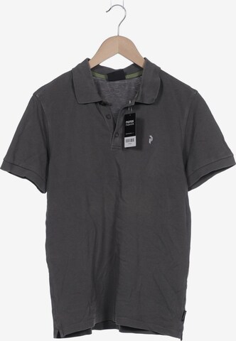 PEAK PERFORMANCE Poloshirt L in Grau: predná strana